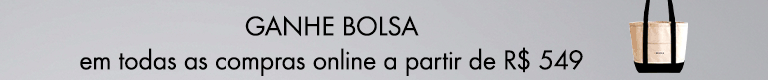 Institucional - Ganhe bolsa de lona