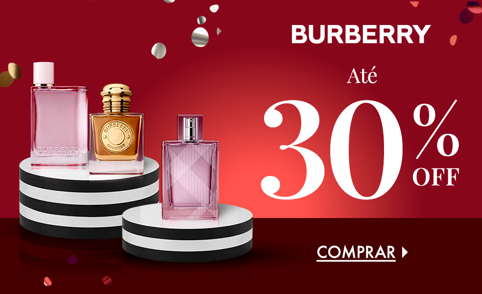 Burberry até 30% Off