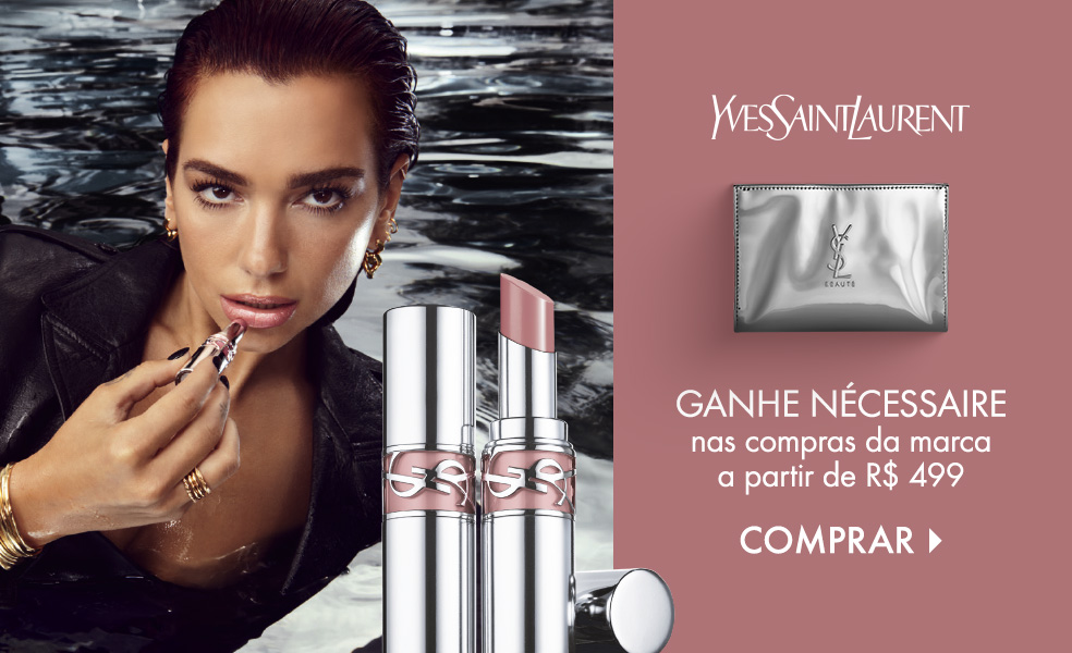 Yves Saint Laurent | Ganhe nécessaire nas compras da marca a partir de R$ 499