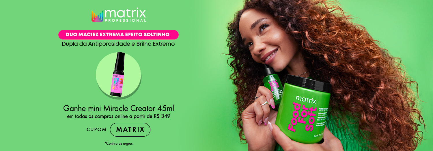Matrix - Ganhe mini Miracle Creator 45ml