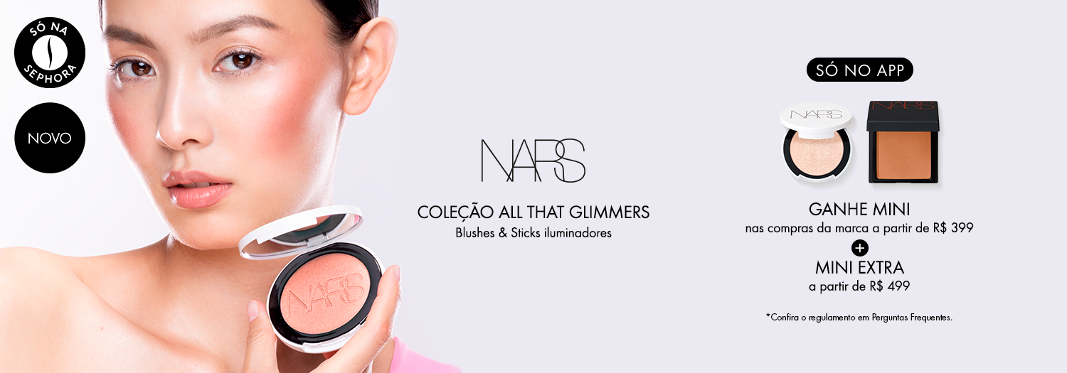 NARS SÓ NO APP | Ganhe miniaturas