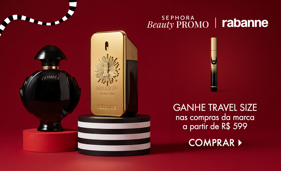 Rabanne | Ganhe travel size nas compras da marca a patir de R$ 599