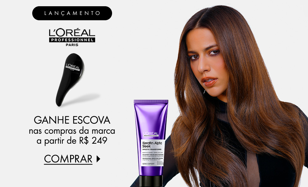 L'Oréal Professionnel | Ganhe escova nas compras da marca a partir de R$ 249
