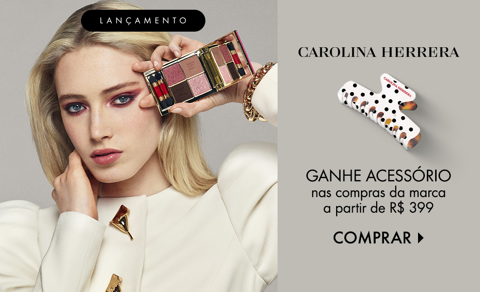 Carolina Herrera | Ganhe acessório nas compras da marca a partir de R$ 399