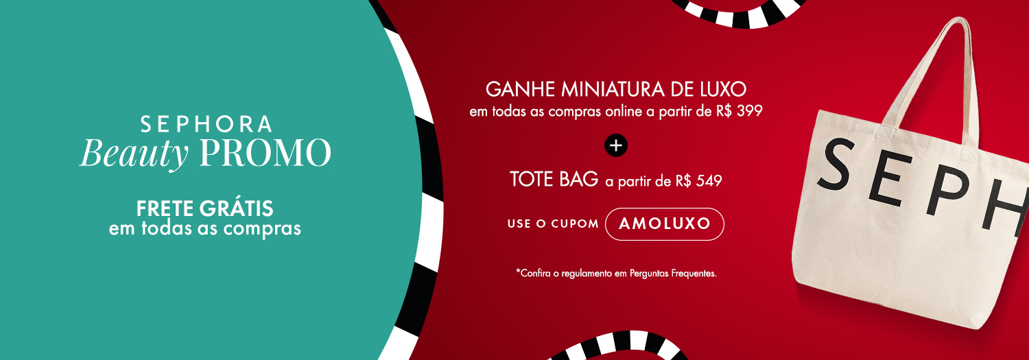 Beauty Promo - Minigiatura de luxo e tote bag