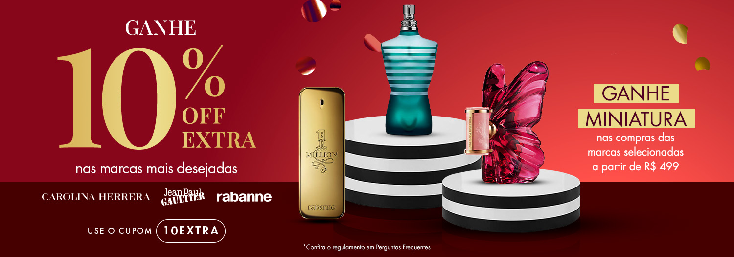 Carolina Herrera | Rabanne | Jean Paul Gaultier - 10% OFF Extra