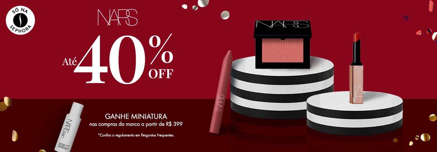 NARS - Até 40% OFF - Só no App