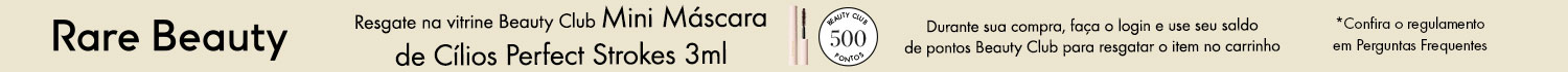 Rare Beauty - Resgate Mini Máscara de Cílios Perfect Strokes