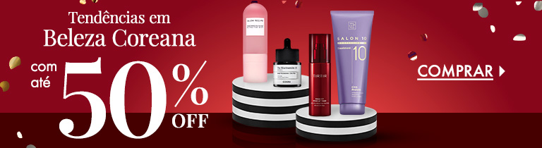 Tendências de Korean Beauty - Produtos virais até 50% Off
