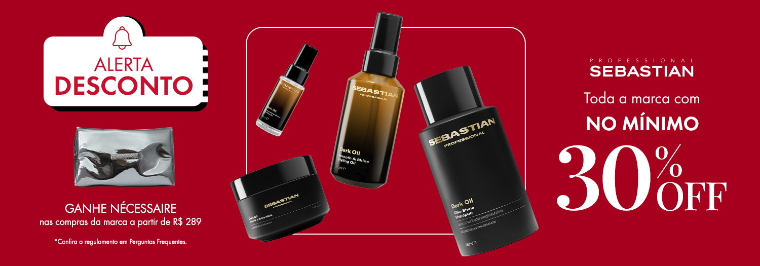 Sebastian Professional - Ganhe nécessaire a partir de R$ 289